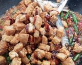 Foto langkah ke 3 dari resep Oseng Tempe Ikan Asin.