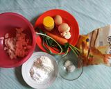 Foto langkah ke 1 dari resep Nugget ayam wortel.