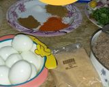 A picture of step 1 of Foil kebabs.