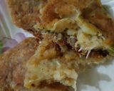 A picture of step 6 of Aloo chicken kabab.