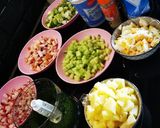 Okroschka (nyári hideg leves) Kaltes Sommersuppe recept fázis 1 fotója
