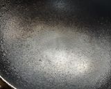 A picture of step 2 of Sabudana khichdi(fasting recipe).