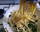 Foto del paso 3 de la receta: Fideos con espinacas