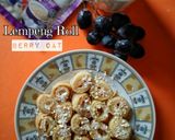 Gambar langkah 3 resipi Lempeng Roll Berry Oat.