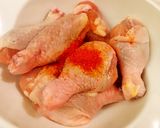 A picture of step 1 of Hot and spicy bbq chicken drumsticks.