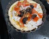 A picture of step 11 of Semolina Cornmeal Pizza.