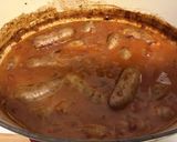 A picture of step 5 of Sausage and red wine casserole #mycookbook.