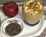 A picture of step 9 of Blended Apple Chia Pudding.