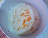 Foto del paso 3 de la receta Suspiros de naranja y Azahar con crema de yogur de vainilla