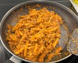 Foto del paso 7 de la receta: Pasta con crema de tomates cherry y carne picada al vino tinto