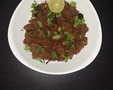 A picture of step 9 of Mutton Liver Pepper Fry.