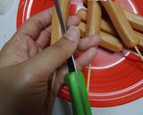 Foto langkah ke 2 dari resep Sosis bakar pedas manis | anak kost.