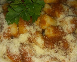 Foto del paso 11 de la receta: Ñoquis de papas (sin huevo) con salsa. #veganos