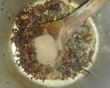 A picture of step 14 of Pilau with guacamole.