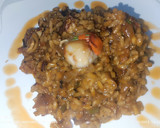 Foto del paso 5 de la receta: Arroz con conejo y vierias