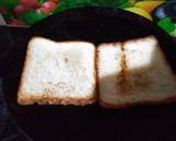 A picture of step 3 of Healthy sprouts toast.