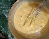 A picture of step 4 of Besan Dhokla.