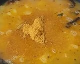 A picture of step 7 of Oats Semolina Uttapam with idli and Sambhar.