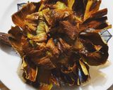 Foto del paso 9 de la receta: Carciofi alla giudia (alcauciles fritos)