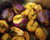 ભરેલા રીંગણ બટાકા નું શાક (Bharela Ringan Bataka Shak Recipe In Gujarati) રેસીપી સ્ટેપ5ફોટો