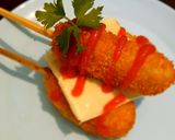 Foto langkah ke 6 dari resep Corndog sosis mozarella.