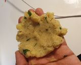 A picture of step 1 of Cheese potato balls.