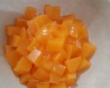 Foto langkah ke 1 dari resep Es Yakult Jelly Mangga.