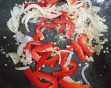 Foto langkah ke 2 dari resep Jamur dengan Paprika dan Brokoli Saus Tiram.
