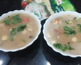 A picture of step 3 of Instant Mixed Veg Soup.