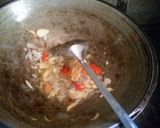 Foto langkah ke 4 dari resep Tumis duo sawi plus oncom.