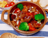 A picture of step 12 of Easy Beef Stew with Store-Bought Roux Using a Pressure Cooker.