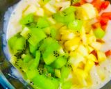 A picture of step 2 of Fruit Custard without Custard (Only fruits).