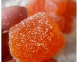 Orange Jelly Mithai (Jelly Candy with Fresh Orange juice) recipe step 7 photo