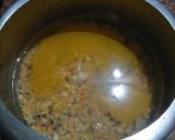A picture of step 1 of Panchmail Dal.