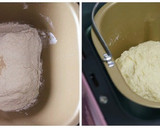 A picture of step 2 of Chiffon Cake and Matcha Bread Combo (Made Entirely with a Bread Machine).