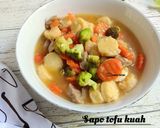Foto langkah ke 6 dari resep Sapo Tofu Kuah.