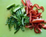 Foto del paso 3 de la receta: Arroz con pollo al wok