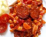 Tarhonyás lecsó recept fázis 4 fotója
