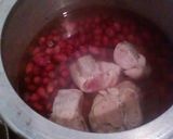 Foto del paso 1 de la receta: Frijoles con papa y pata de cerdo🐷