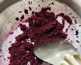 A picture of step 3 of Beetroot Coconut Burfi.