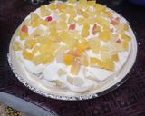 A picture of step 8 of Eid cake.
