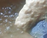 A picture of step 2 of Gud papdi Sukhdi.