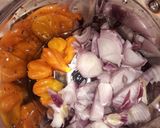 A picture of step 4 of Black soup(obhebe).