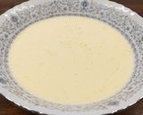 A picture of step 3 of Custard#My Kids favourite dish.