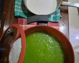 Foto langkah ke 6 dari resep Bubur ganefo (bubur singkong pandan).