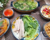 Hình bước làm 5 của món Cơm nhà nhiều món ăn ngon