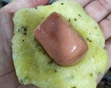 Foto del paso 5 de la receta: Bocaditos caseros de patata y frankfurt en freidora de aire