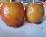 A picture of step 5 of Apple toffee.