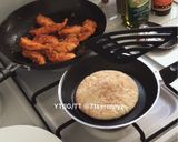 Gambar langkah 5 resipi Pita ayam.
