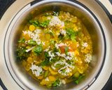 A picture of step 3 of Torai & kaddu with chana dal (Ridge gourd & pumpkin with split chick peas).